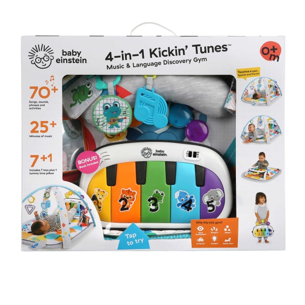 Развивающий коврик Baby Einstein Kickin' Tunes 11749