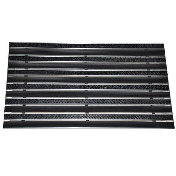 Килим брудоочисний Льон гума+щітка 60x40 см