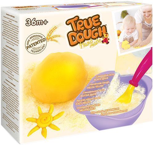 Набор для лепки TrueDough Самодельное тесто Желтая дыня