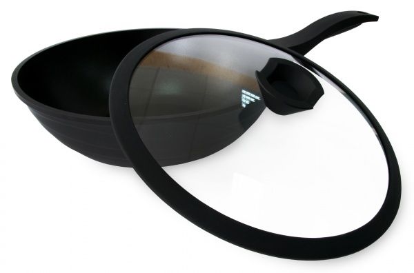 Сотейник с крышкой Black Pro New 30 см 88374-30S Lessner