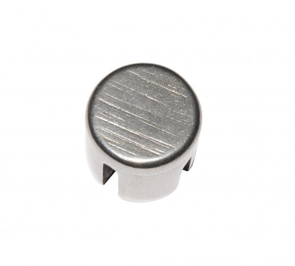 Затискач для троса цилиндрический крестовый нерж А4 4 мм