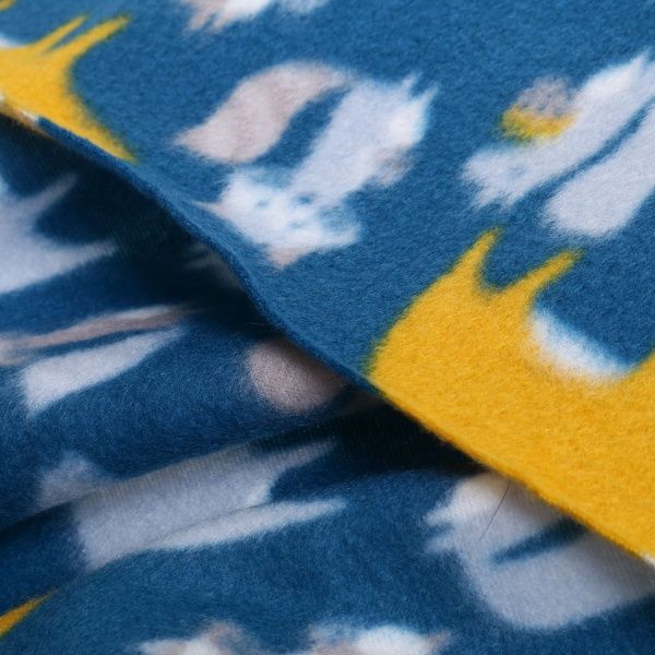 Плед Fox 125x150 см різнокольоровий UP! (Underprice) 