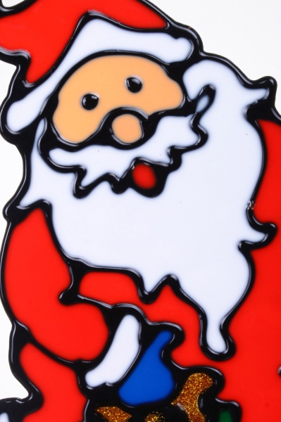 Наклейка декоративная cиликоновая 3 микс (6 дизайнов) в ассортименте 13x18 см