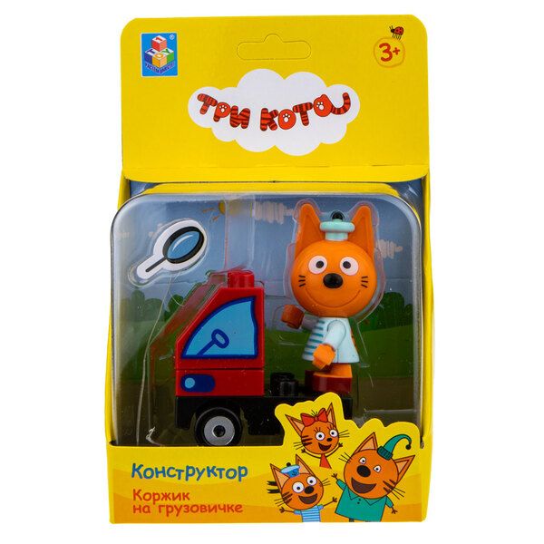 Игровой набор Три кота Коржик в машинке Т19860 