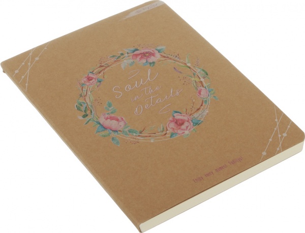 Блокнот студенческий А5 112 листов в ассортименте Поділля