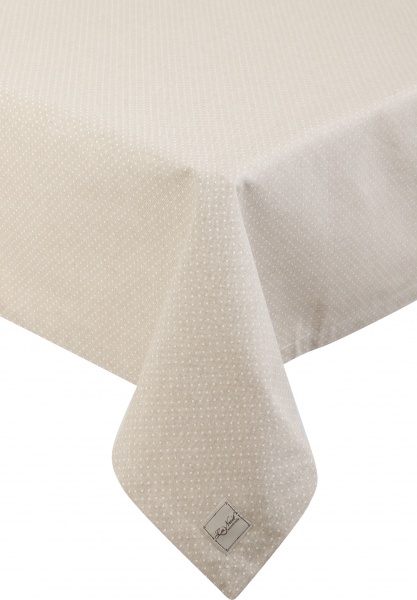 Скатертина Шале горошок 133x220 см бежевий La Nuit 