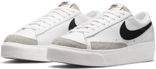 Кроссовки Nike Blazer Low Platform DJ0292-101 р.US 9 белый