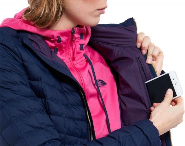 Куртка THE NORTH FACE W THERMOBALL FZ JKT T93BRLH2G XS темно-синій