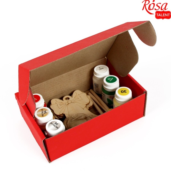 Набор для декорирования Елочное украшение 1 Rosa Talent 