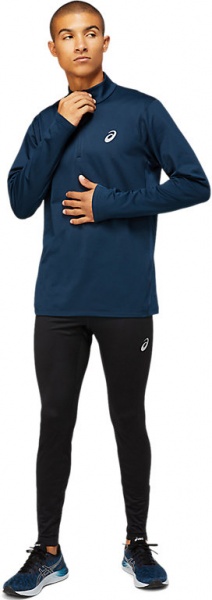 Джемпер Asics CORE LS 1/2 ZIP WINTER TOP 2011C347-400 р. XL синий