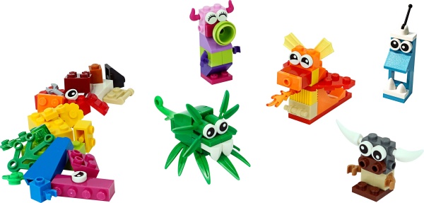 Конструктор LEGO Classic оригінальні монстри 11017