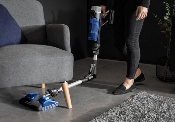 Пылесос аккумуляторный Rowenta X-Force 9.6 Aqua Allergy RH20C0WO blue 