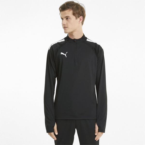 Джемпер Puma TEAMLIGA 1/4 ZIP TOP 65723603 р.M чорний