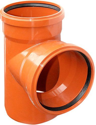 Тройник ПВХ 160x160x87° Ostendorf