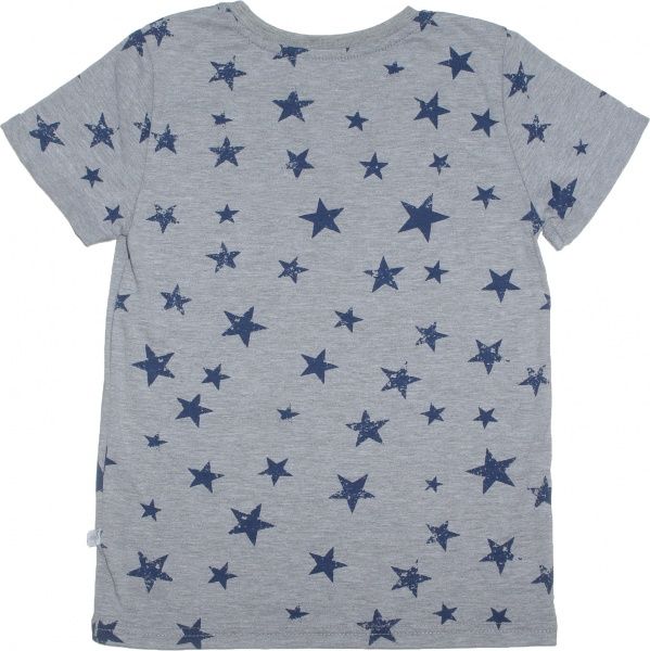 Футболка Фламінго р.128 сірий із синім 