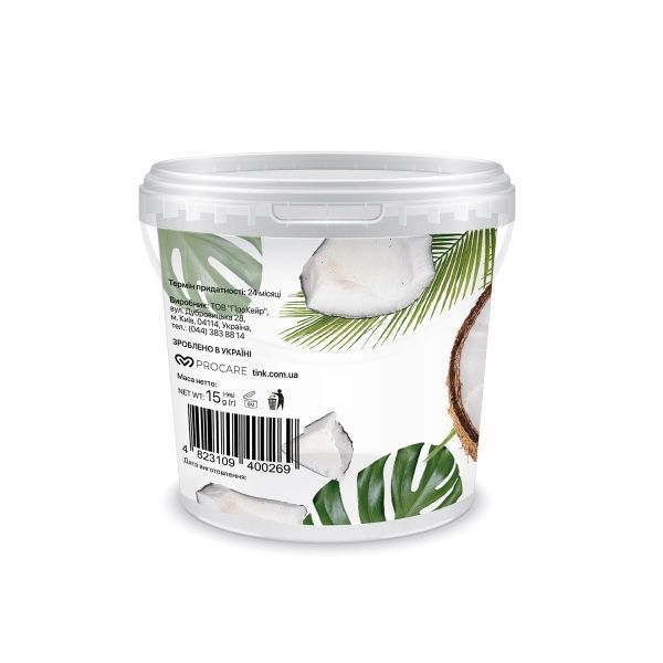 Маска для обличчя Tink Superfood for face альгінатна поживна Кокос-олія та пудра кокосу 15 г