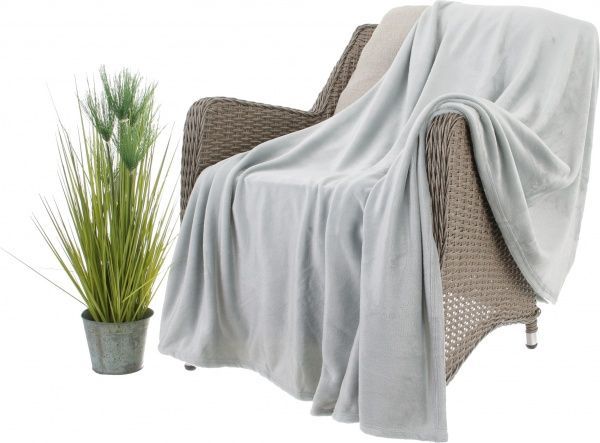 Плед 160x200 см серый La Nuit 