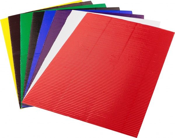 Гофрокартон глянцевий ZB.1971 А4 8 аркушів ZiBi