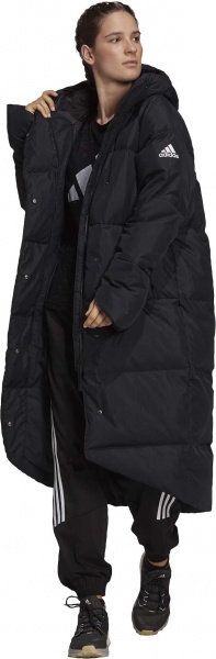 Пальто Adidas W BIG BAFFLE C GT6539 р.XL чорний