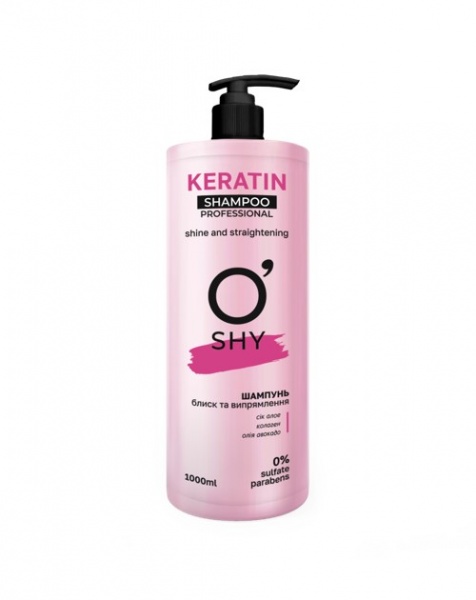 Шампунь O'SHY Keratin 1000 мл