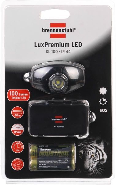 Ліхтарик на голову Brennenstuhl LuxPremium KL 100 чорний 
