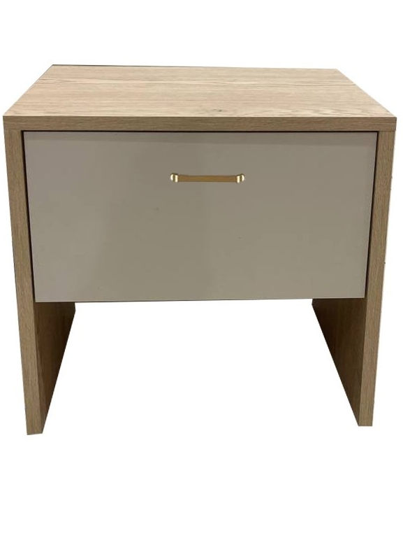 Тумба прикроватная Kartissa Макадамия 450x463x337 мм дуб кремона торро/макадамия