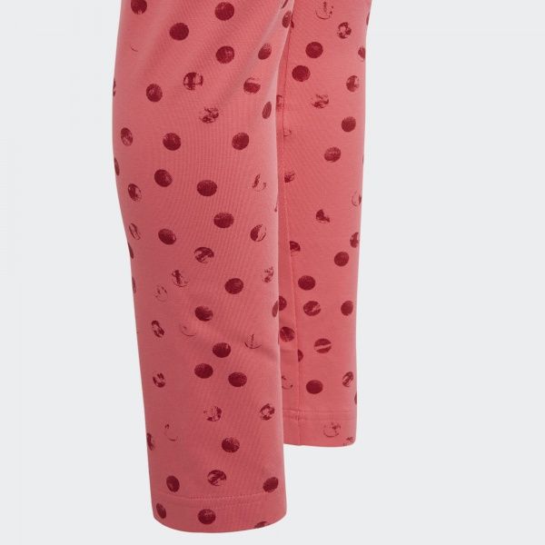 Лосины Adidas YG MH GRA TIGHT ED4611 116 розовый