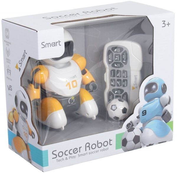Интерактивный робот Футболист на инфракрасном управлении желтый 3066C/yell BR1404358/yel