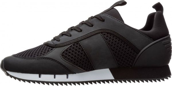 Кроссовки EA7 Tessuto sneaker X8X027-XK050-A120 р.US 11 черный