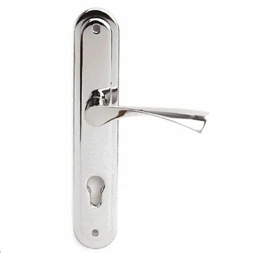 Ручка на планке Apecs HP-85.0423-CR сувальдный 85 мм хром