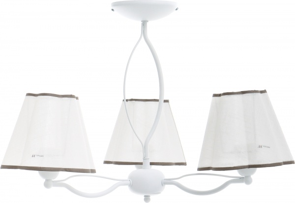Люстра стельова TK Lighting Stokrotka 3xE27 білий 1293 