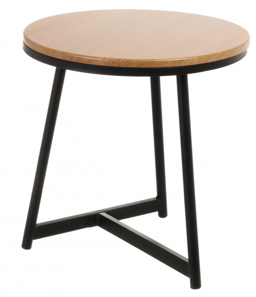 Стіл журнальний Tina МДФ/металл 450x450мм 