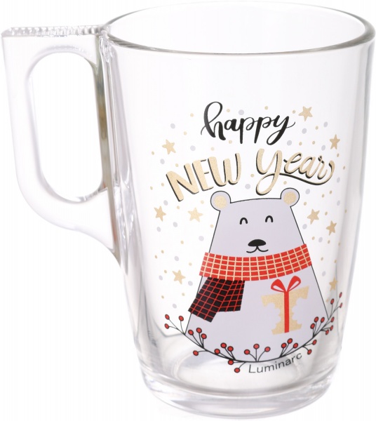 Чашка для чая Фитнес Микс Панда НР 320 мл Luminarc