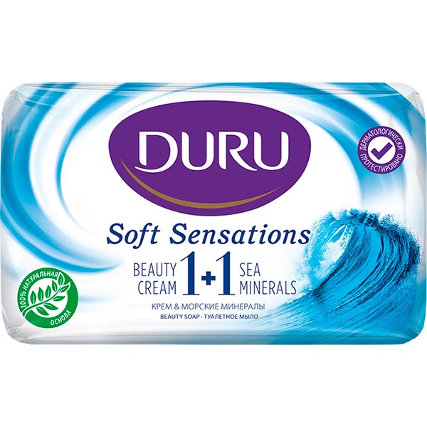 Мило Duru Soft Sensations Морський мінерал 90 г