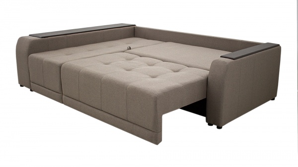 Диван кутовий Кедр ПЛЕЙН лівий (7) капучино 2400x1700x880 мм