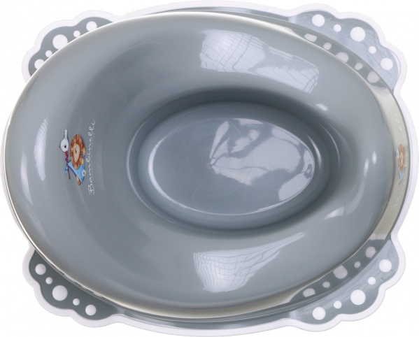 Горшок детский Bambinelli серый с резинкой 35х30х23 см