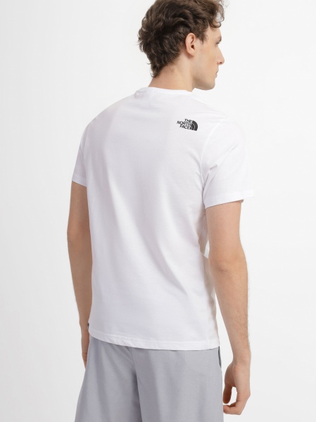 Футболка THE NORTH FACE M STANDARD SS TEE NF0A4M7XIW91 р.M белый
