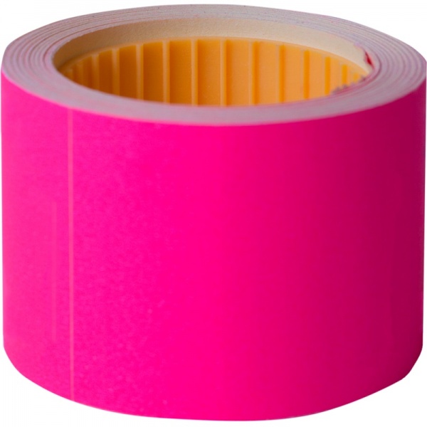 Цінник прямокутний 50x40 (6 м) 150 шт. малиновий 