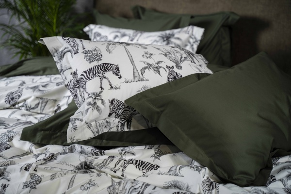 Комплект постельного белья Safari семейный разноцветный Decoflux 