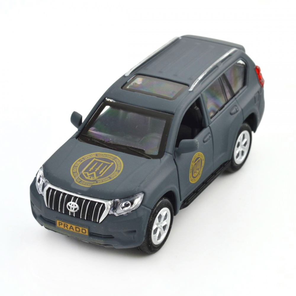 Автомодель TechnoDrive 1:32 серии Шевроны Героев Toyota Prado Кара-Даг KM6189