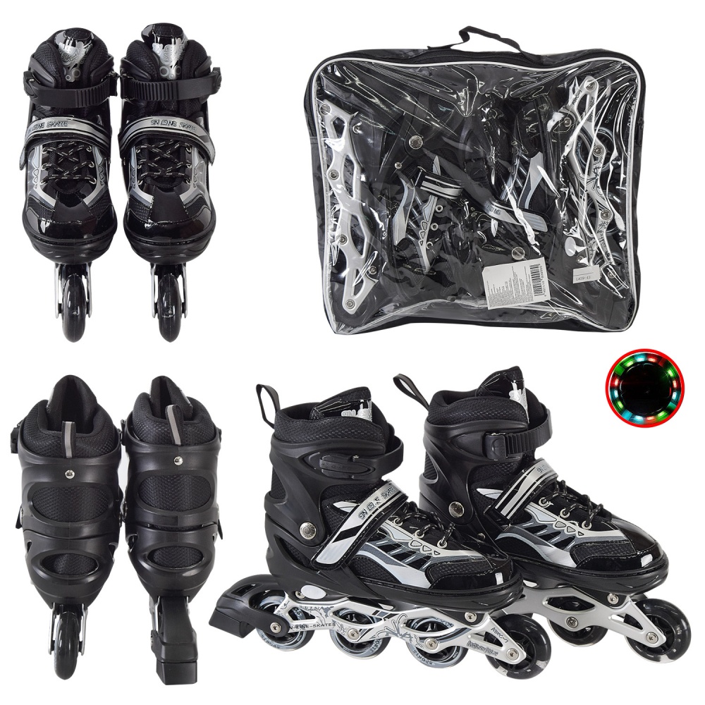 Роликовые коньки Shantou Sport RL2416 р. 29-33 в ассортименте