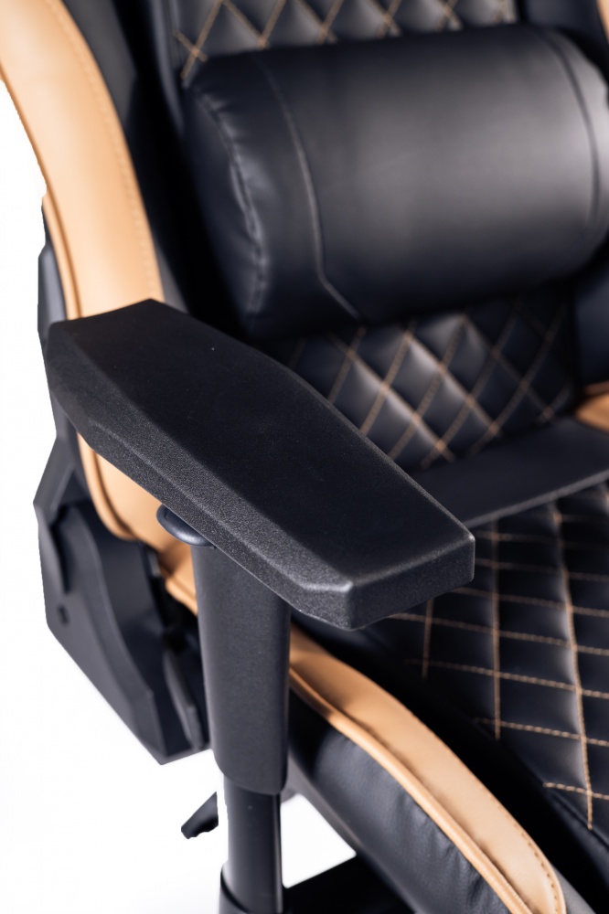 Кресло игровое Tehforward Дрифт черно-коричневый