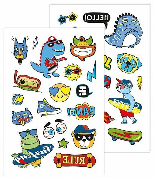 Набір тимчасових татуювань Ranok Creative Tattoos Динозаврик 545418