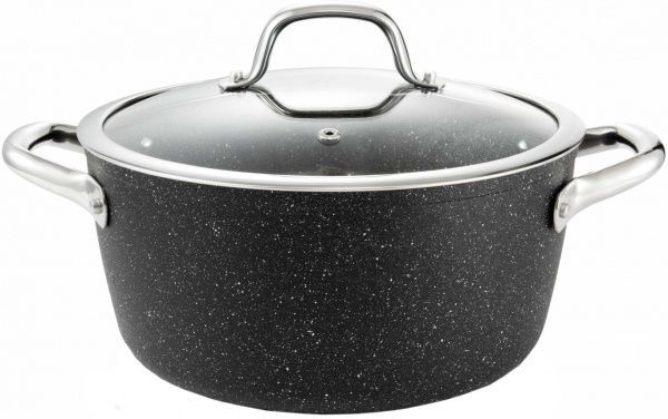 Каструля з кришкою President stone 4.5 л 780335 Tescoma