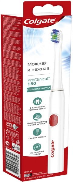 Зубна щітка Colgate ProClinical 150 електрична м'яка 1 шт.