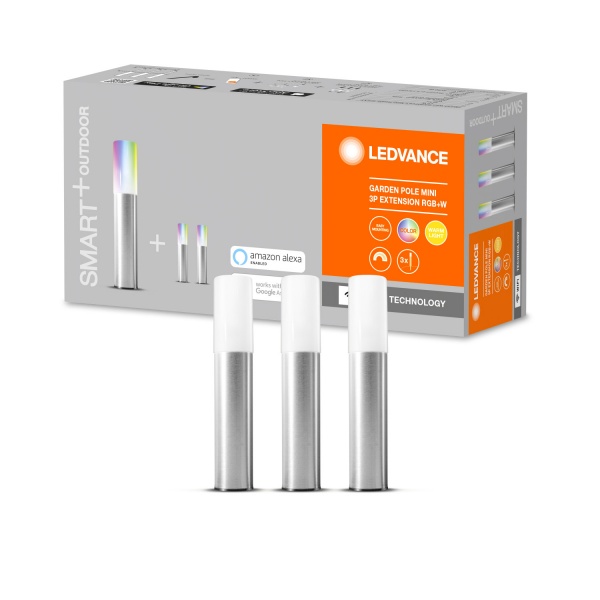 Светильник уличный декоративный Ledvance SMART+ WIFI GARDEN 3 Pole mini extension 1,9 Вт IP65 сталь 