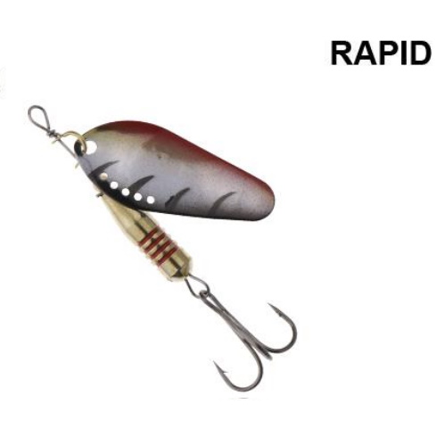 Блесна-вертушка Fishing ROI 11 г Rapid 001A black green
