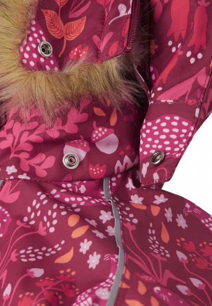 Комбінезон дитячий унісекс Reima 3957 р.80 бордовий 510360F 