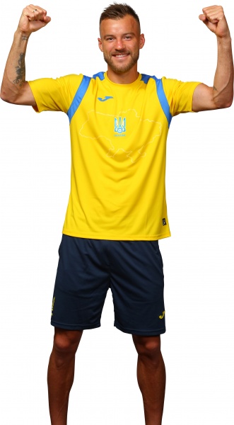 Футболка форми збірної України 2021 Joma Ukraine Official Replica T-shirt 101264.907 р.2XL-3XL жовтий