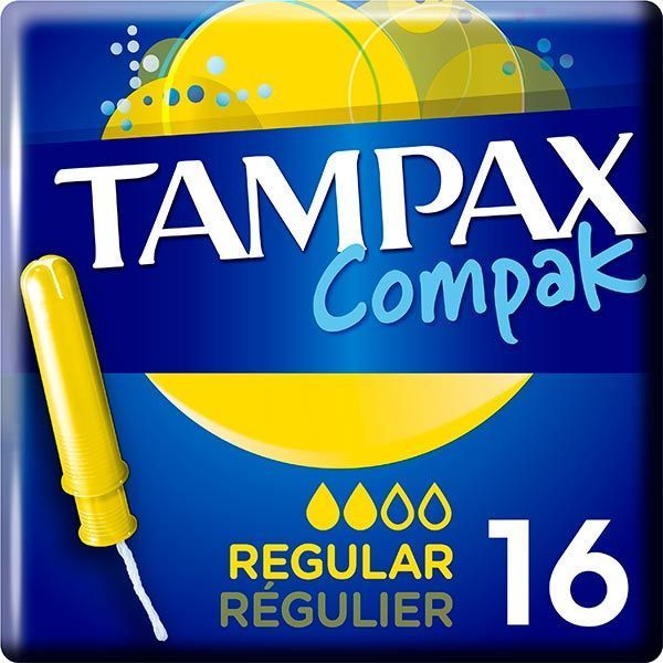 Тампони гігієнічні Tampax Compak regular 16 шт.